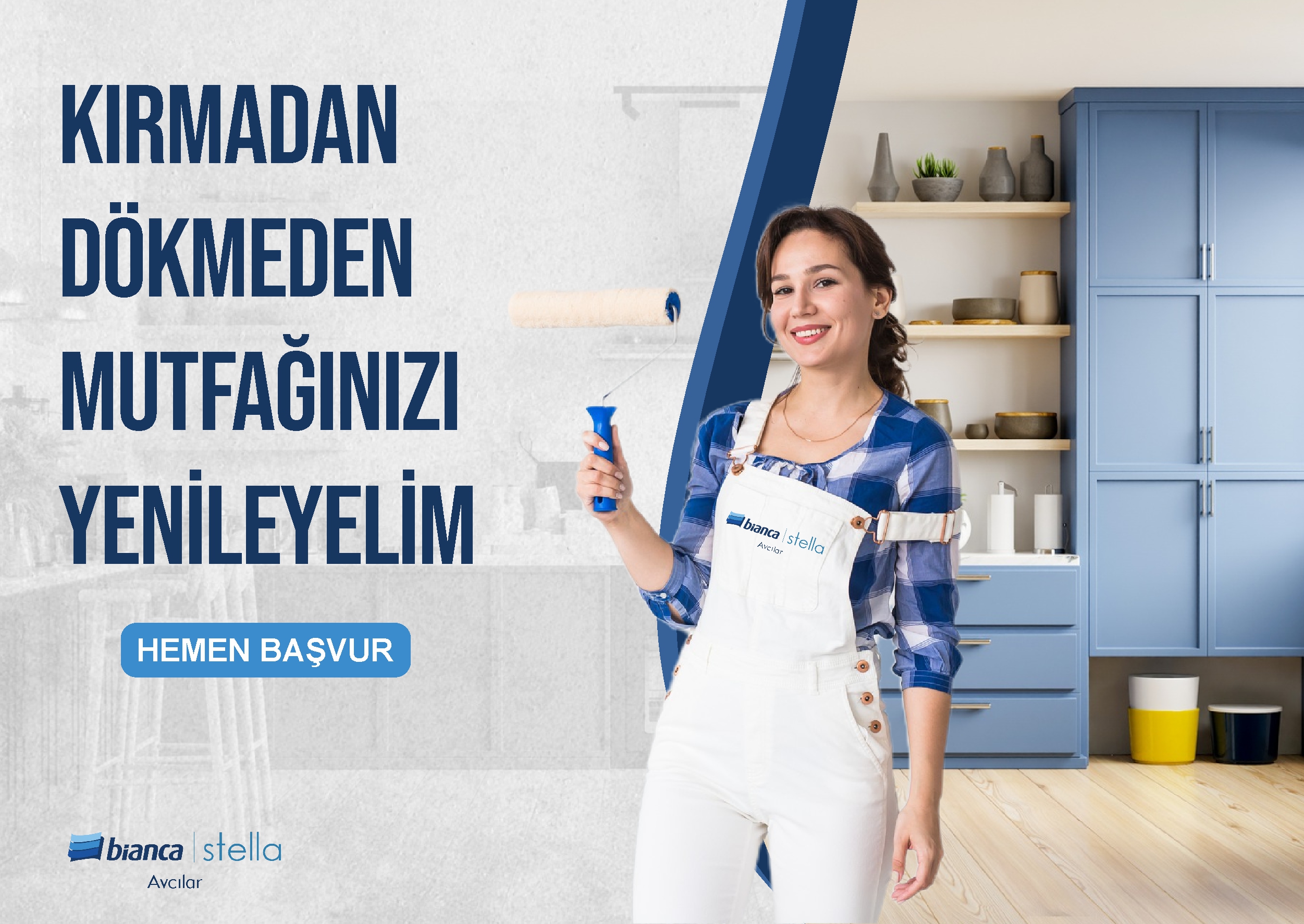 Bianca Stella Shop Avcılar dönüşüm boyası uygulama