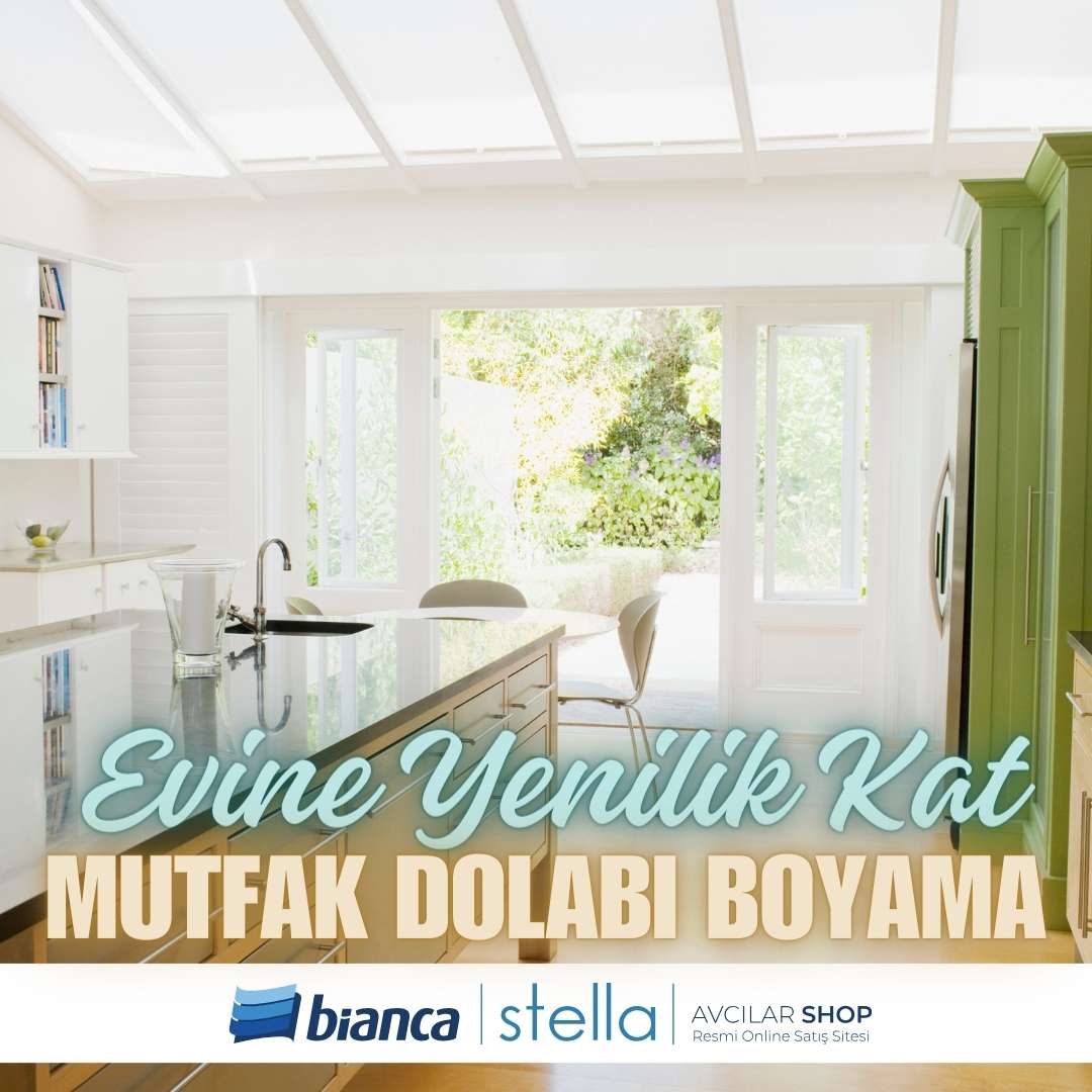 Mutfak Dolabı Boyama Bianca Stella