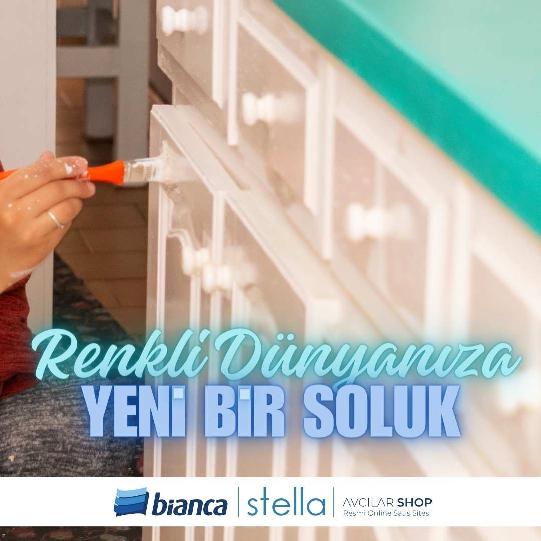 Stella Shop Avcılar - Bianca Avcılar Bayisi Renkli dünyanıza yeni bis soluk bianca stella avcılar, Bianca Stella Boya Renkleri